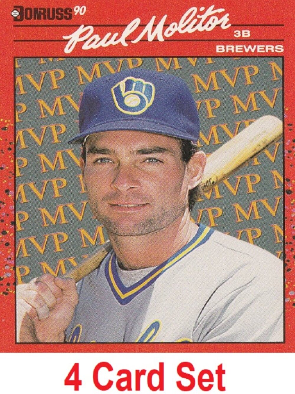 Paul Molitor Baseball Card Collection